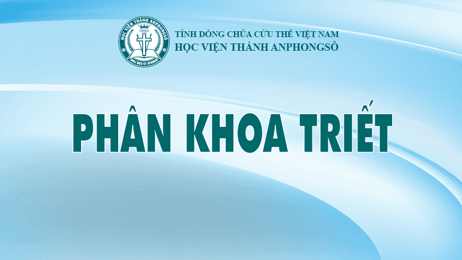 Giới thiệu các môn học phân khoa Triết