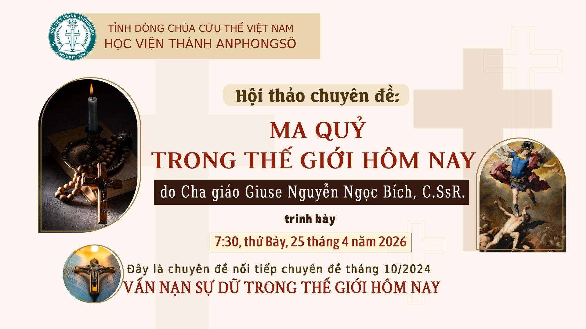 Trả lời các câu hỏi về ma quỷ trong thế giới hôm nay