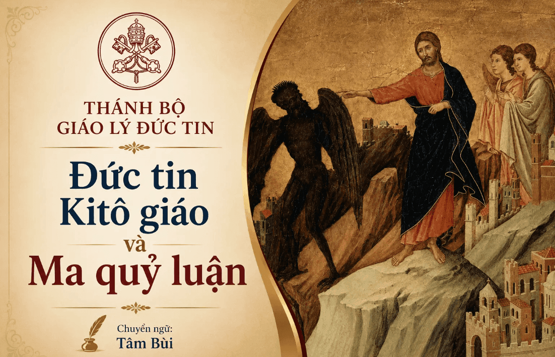 Đức tin Kitô giáo và ma quỷ luận – tài liệu của Thánh bộ Giáo lý đức tin
